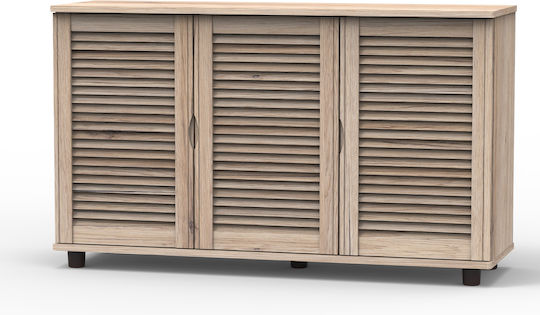 Ξύλινη Παπουτσοθήκη 110x33x70cm