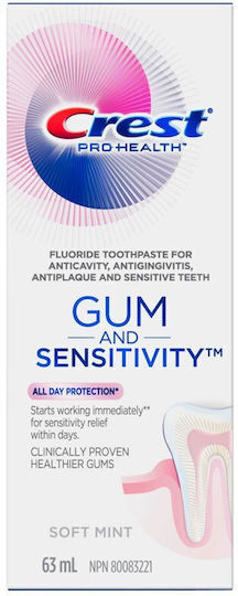 Crest Gum And Sensitivity Zahnpasta für Aufhellung 63ml