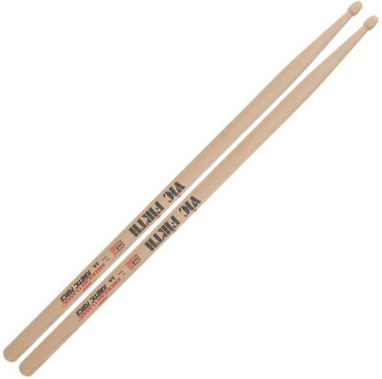 Vic Firth Hickory Μπαγκέτες Ντραμς 5A με Σχήμα Μύτης Drop