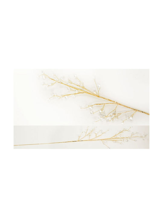 Artificial Decorative Branch Gold 76cm 1pcs