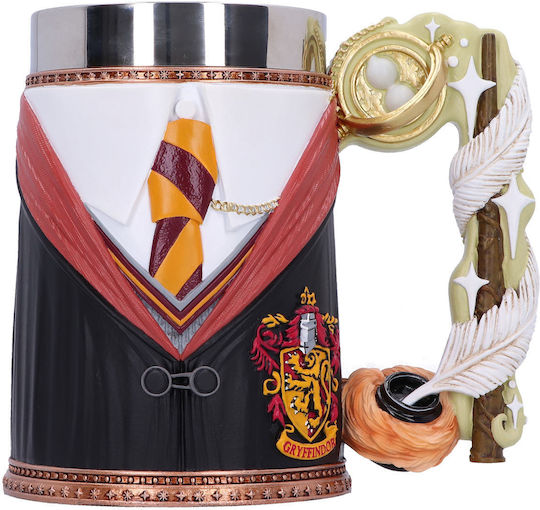 Nemesis Now Harry Potter Hermione Collectible Tankard Glas Bier, μπίρας aus Metall in Schwarz Farbe 1Stück