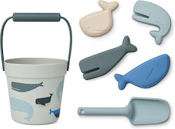 Liewood Dante Beach Toys Set with Silicone Accessories 6 Pieces