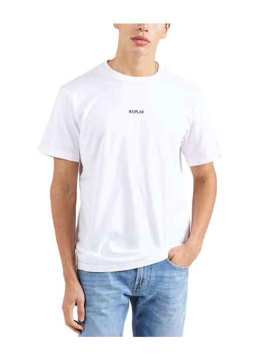 Replay Men's Short Sleeve Blouse White