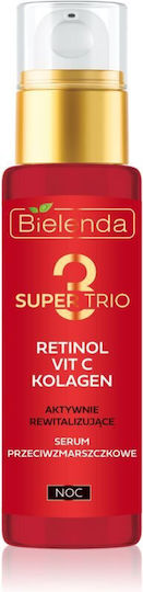 Bielenda Super Trio Αντιγηραντικό Serum Προσώπου για Αναζωογόνηση 30ml
