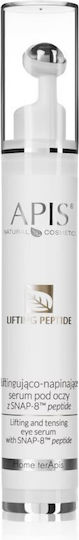 Apis Natural Cosmetics Крем Околоочен с Лифтинг Пептид SNAP-8 за Хидратация Повдигане на Клепачите Стягане на Кожата и Блясък 10 мл