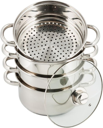 KING Hoff din Aluminiu 5lt / 24cm