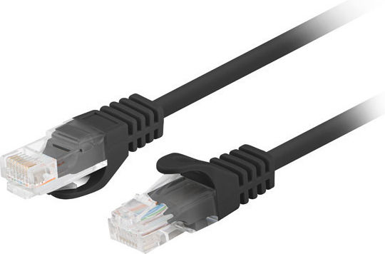 Lanberg U/UTP Cat.6 Ethernet Network Cable 0.5m Black