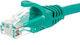 Netrack U/UTP Cat.6 Gigabit Network Cable Ethernet 0.25m Green