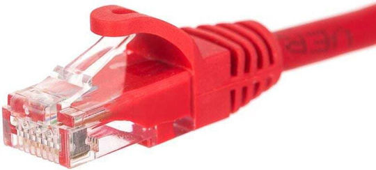 Netrack U/UTP Cat.6 (Gigabit) Καλώδιο Δικτύου Ethernet 0.25m Κόκκινο