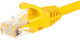 Netrack U/UTP Кат.6 (Gigabit) Мрежов Кабел Ethernet 3м Жълт