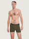 Herren Boxershorts Haki 1Packung