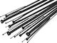 Blow Blow Kabelbinder Kunststoff 1350mm x 9mm in Schwarz Farbe (100 Stück) (41-298)