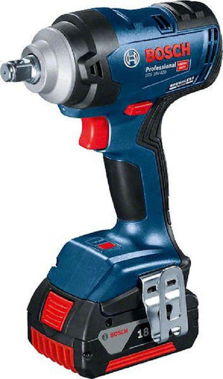 Bosch GDS 18V-400 Μπουλονόκλειδο Μπαταρίας 18V Solo με Υποδοχή 1/2"