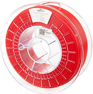 Spectrum PC 3D Printer Filament 1.75mm Red 1kg 1pc Spool