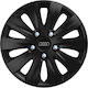 Versaco Car Hubcap Set Rapide Nc with Audi Embl...