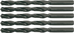Top Tools Set of 5 Diamond Drills HSS with Cylindrical Shank for Metal