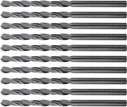 Top Tools Satz 10 Diamantbohrer HSS mit Zylindrischem Schaft für Metall