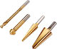 Sthor Set 4 Burghie Conice cu Diamant HSS pentru Metal