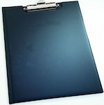 Durable Clipboard with Clamp for Paper A4 Black 1pcs