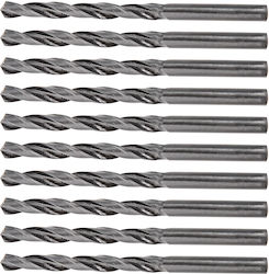 Top Tools Satz 10 Diamantbohrer HSS mit Zylindrischem Schaft für Metall