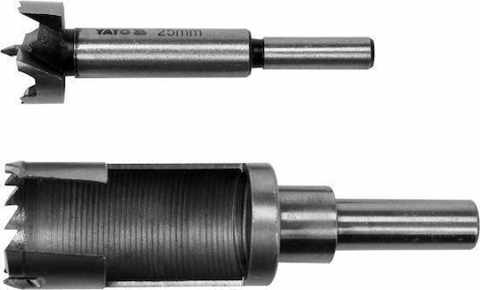 Yato Satz 2 Diamantbohrer mit Zylindrischem Schaft für Holz