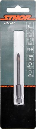Sthor Burghiu cu Diamant cu Tija Hexagonală pentru Metal 5mm