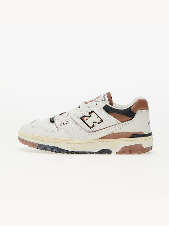 New Balance 550 Ανδρικά Sneakers Sea Salt / Vintage Brown