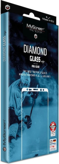 MyScreenPROTECTOR Diamond Edge Full Glue Full Face Tempered Glass Μαύρο (Galaxy A70)