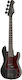 Harley Benton Elektrischer Bass Benton Pb-shorty Sbk Standard Series