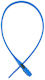 Oxford Combi Zip Lock Blue Anti-theft Lock Ring Combination