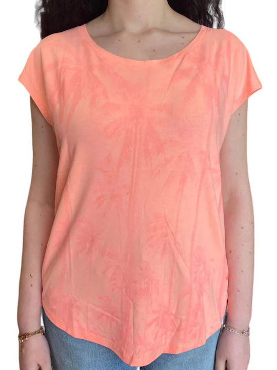 Lotto Women's T-shirt Floral Pink