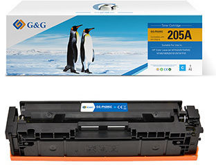 G&G Съвместим Тонер за Лазерен Принтер HP Cyan