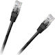 U/UTP Cat.8c Network Cable Ethernet Length 1.5m Black