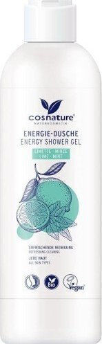 Cosnature Bubble Bath Gel with AHA and Lime & Mint Scent 250ml