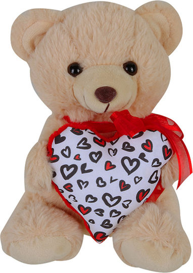 Much toys & gifts Λούτρινο Αρκουδάκι Καρδιά Αγίου Βαλεντίνου 30 εκ.