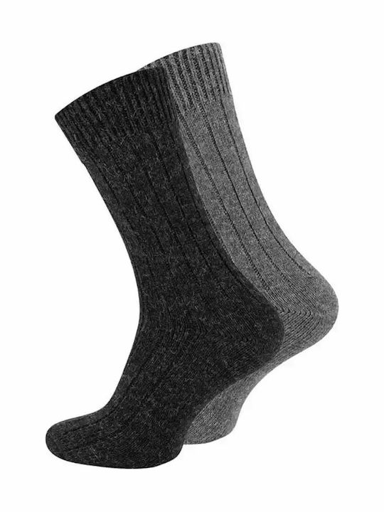 Vincent Creation Herren Socken Charcoal - Grey 2Pack