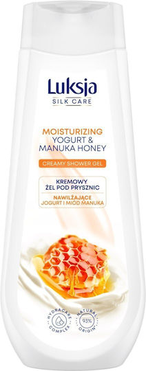 Sarantis Silk Care Moisturizing Αφρόλουτρο σε Gel με Μέλι & Άρωμα Yogurt & Manuka Honey 500ml