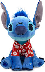 Disney Λούτρινο Disney Stitch με Ήχο 30 εκ. για 3+ Ετών με Κόκκινο Πουκάμισο