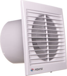 Vents 125 De perete Ventilator de Baie 125mm Alb