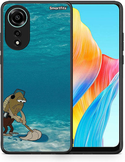Smartfits Clean The Ocean Back Cover Light Blue (Oppo A78 4G) 8704664207699_47606023651667
