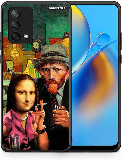 Smartfits Funny Art Back Cover Multicolor (Oppo A74)