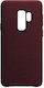 Bugatti Umschlag Rückseite Leder / Kunststoff Rot (Galaxy S9)