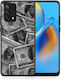 Smartfits Money Dollars Umschlag Rückseite Gray (Oppo A74) 8704633700691_47605916565843