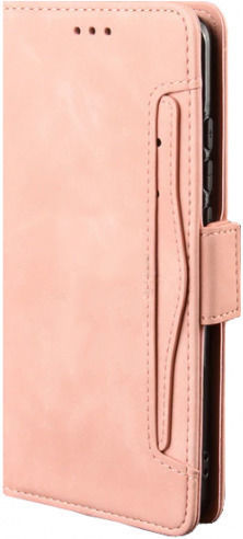 Card Pocket Wallet Δερμάτινο Ροζ (TCL 40 NXTPAPER 4G)
