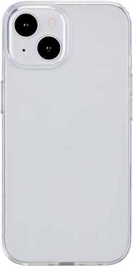 eSTUFF Back Cover Σιλικόνης Διάφανο (iPhone 15)
