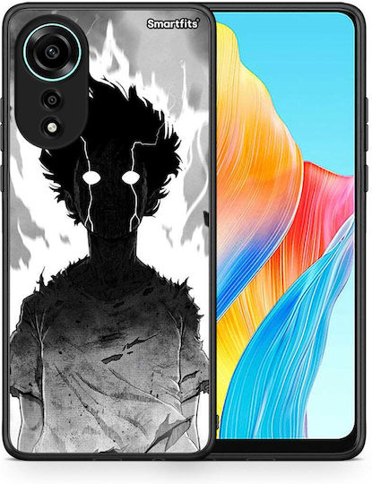 Smartfits Anime Boy Back Cover Black (Oppo A78 4G)