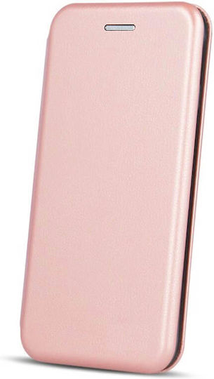 TelForceOne Back Cover Δερμάτινο Μαγνητικό Ροζ Χρυσό (Galaxy A54)