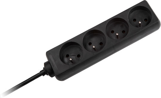 Rebel Power Strip 4 Positions with Cable 1.5m