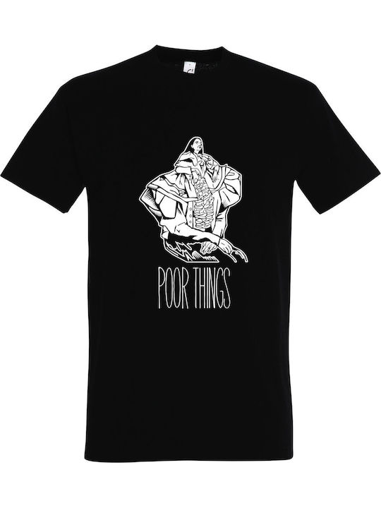 Poor Things Yorgos Lanthimos Emma Stone T-shirt Black Cotton