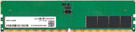 Transcend DDR5 με Module 1x16GB και Ταχύτητα 5600 για Desktop